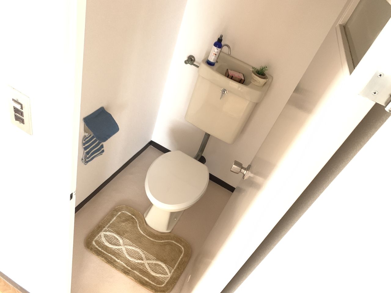 ハイツ富士401号室トイレの写真です